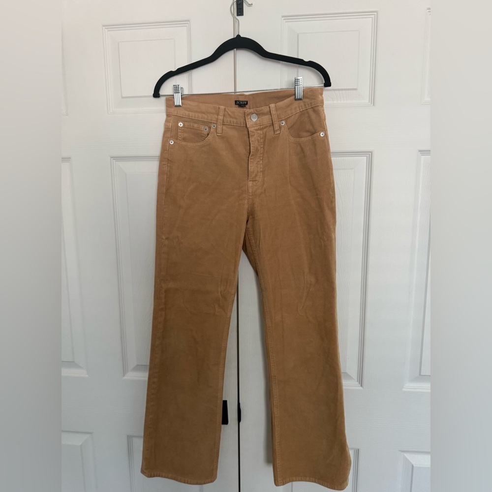 Jcrew never worn tan bootcut crop cords